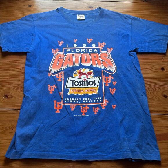 Vintage University Of Florida Gators 1996 Fiesta Bowl Tennessee River Large - Picture 1 of 7